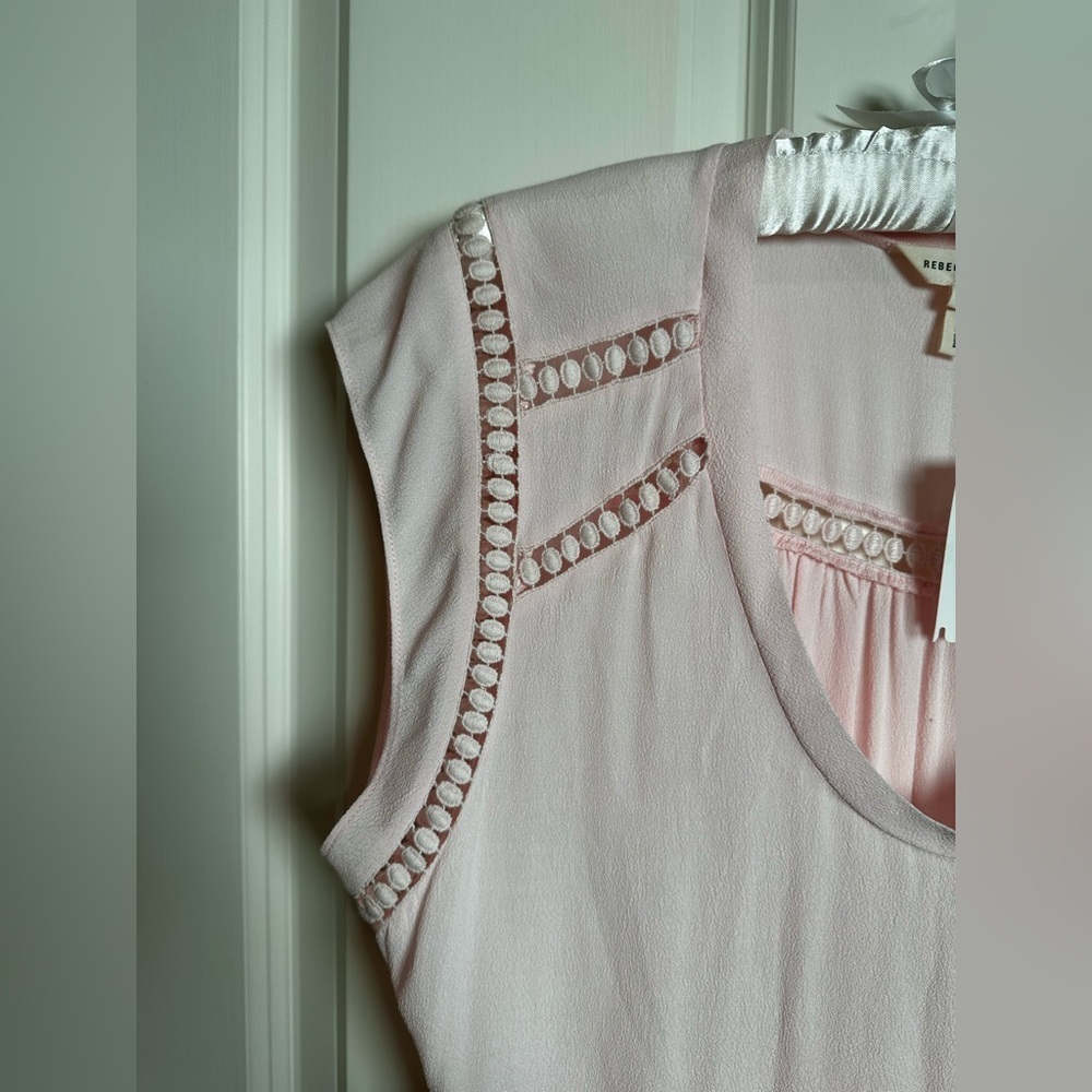 Rebecca Taylor Light Pink Blouse - Picture 3 of 6